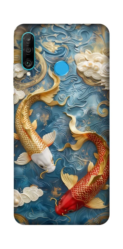 Чехол на Huawei P30 lite Koi carp фото 1 из 1