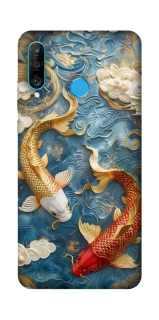 Чехол на Huawei P30 lite Koi carp фото 1 из 1