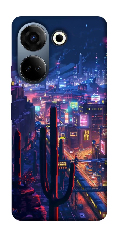 Чехол на TECNO Camon 20 Pro (CK7n) Night city фото 1 из 1