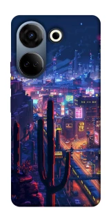 Чехол на TECNO Camon 20 Pro (CK7n) Night city фото 1 из 1