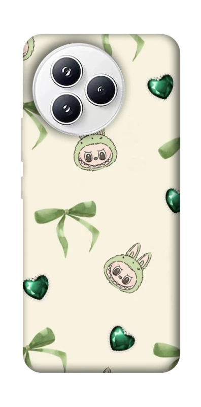 Чохол на Xiaomi Civi 5 Pro Labubu Green Heart фото 1 з 1