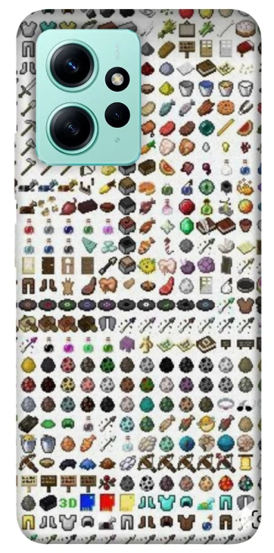 Чохол на Xiaomi Redmi Note 12 4G Minecraft v2 фото 1 з 1