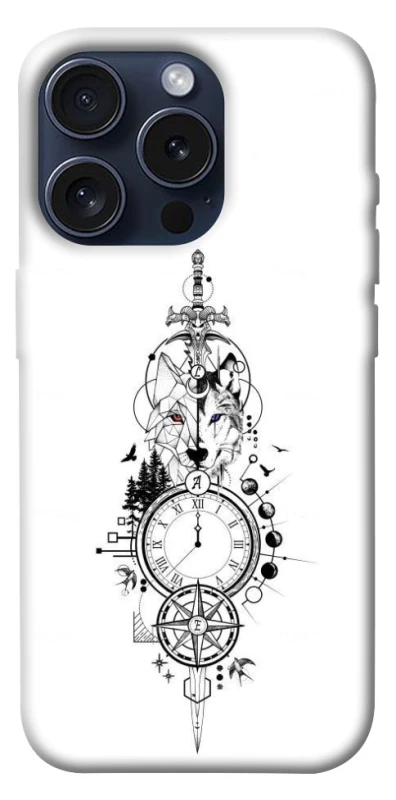 Чохол на Apple iPhone 15 Pro (6.1") Tattoo ver.8 фото 1 з 1
