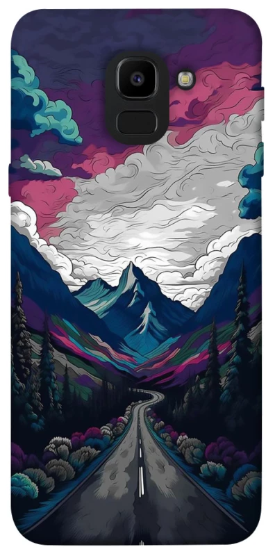 Чохол на Samsung J600F Galaxy J6 (2018) Намальовані гори фото 1 з 1