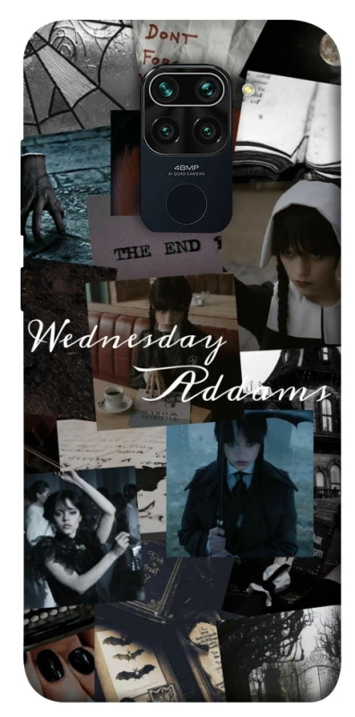 Чохол на Xiaomi Redmi Note 9 / Redmi 10X Wednesday Collage ver.1 фото 1 з 1