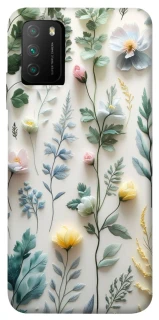 Чохол на Xiaomi Poco M3 Floral design ver.4 фото 1 з 1