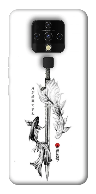 Чехол на TECNO Camon 16 SE Tattoo ver.6 фото 1 из 1