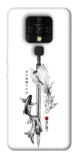 Чехол на TECNO Camon 16 SE Tattoo ver.6 фото 1 из 1