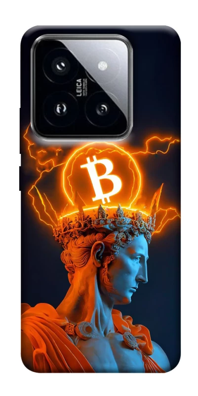 Чохол на Xiaomi 14 Pro Bitcoin God фото 1 з 1