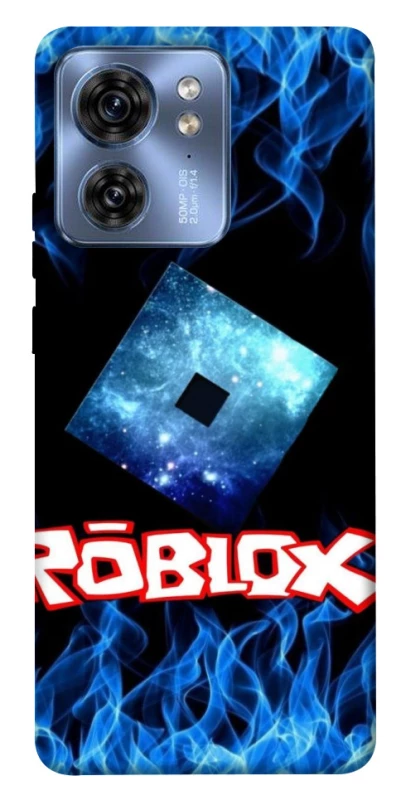 Чохол на Motorola Edge 40 Roblox Galaxy Flame Logo фото 1 з 1