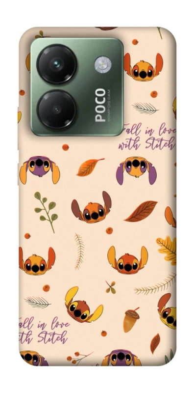 Чохол на Xiaomi Poco M7 pro 5G Fall in love with Stitch фото 1 з 1