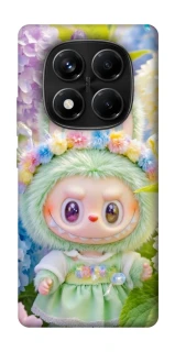 Чехол на Xiaomi Redmi Note 14 Pro 4G Labubu & Flowers ver.2 фото 1 из 1