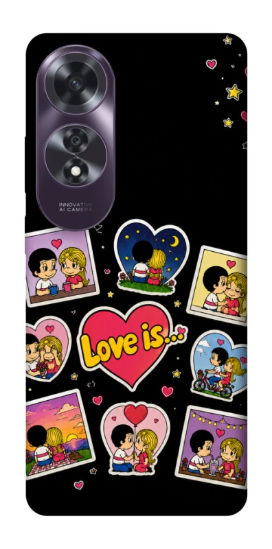 Чохол на Oppo A60 Love is ver.2 фото 1 з 1