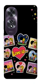 Чохол на Oppo A60 Love is ver.2 фото 1 з 1