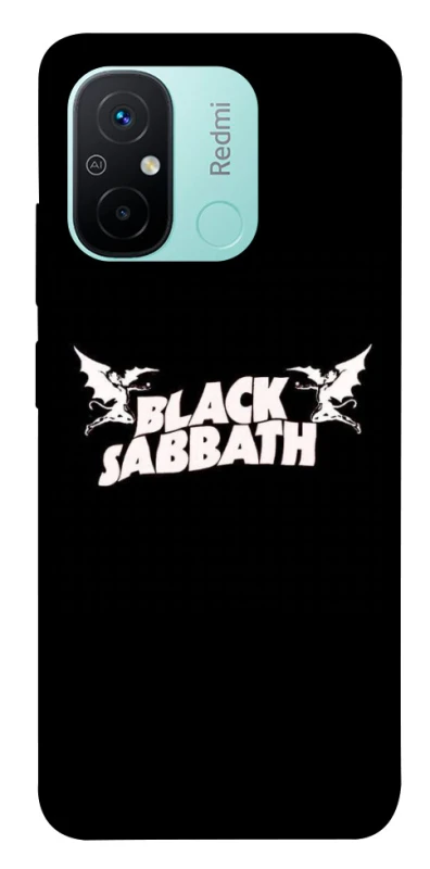 Чохол на Xiaomi Redmi 12C / Poco C55 Black Sabbath logo ver.2 фото 1 з 1