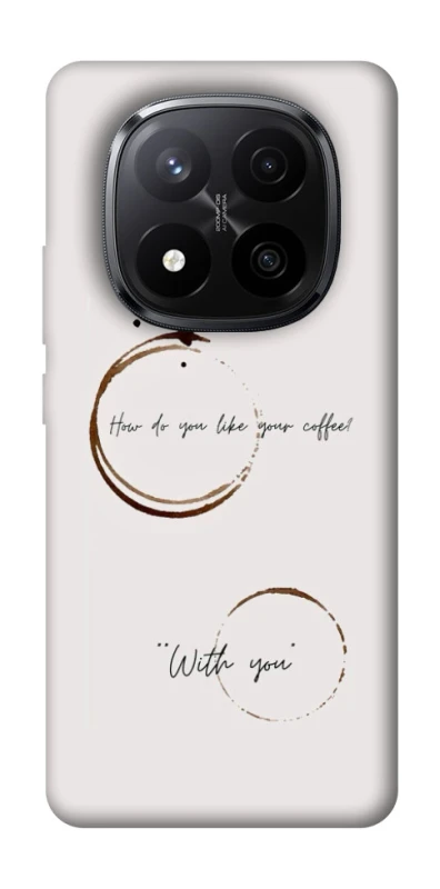 Чехол на Xiaomi Redmi Note 14 Pro+ 5G Coffee with you фото 1 из 1