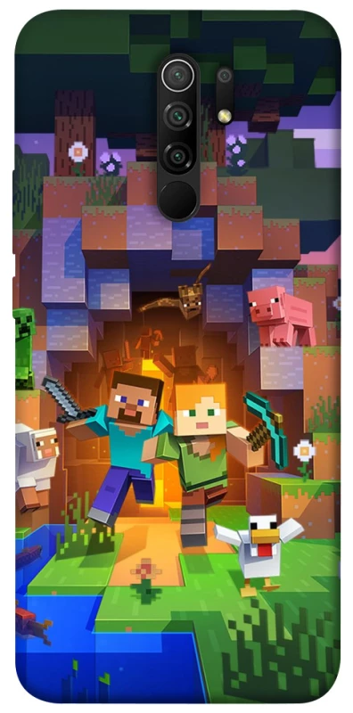 Чехол на Xiaomi Redmi 9 Minecraft game фото 1 из 1