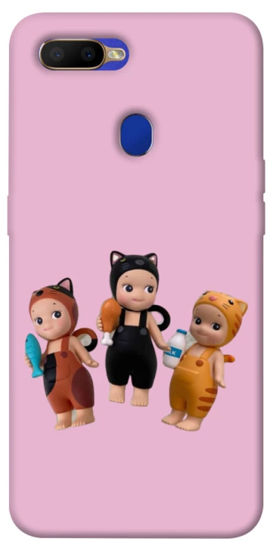 Чохол на Oppo A5s Cat Cafe Trio фото 1 з 1