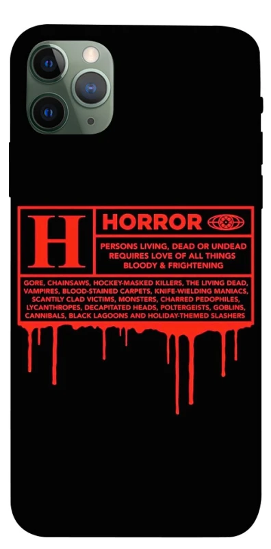 Чехол на Apple iPhone 11 Pro Max (6.5") Horror Halloween фото 1 из 1