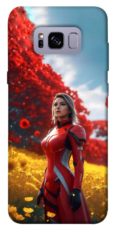 Чохол на Samsung G955 Galaxy S8 Plus Cyber space girl ver.5 фото 1 з 1