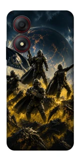 Чохол на ZTE Blade A34 4G HELLDIVERS фото 1 з 1
