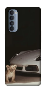 Чехол на Oppo Reno 4 Pro Porsche white фото 1 из 1