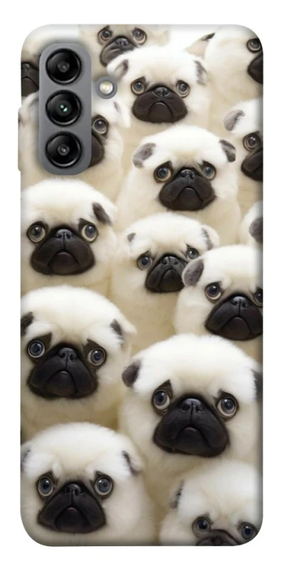 Чохол на Samsung Galaxy A04s Doggy Pug Love фото 1 з 1