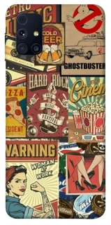 Чохол на Samsung Galaxy M31s Retro collage ver.2 фото 1 з 1