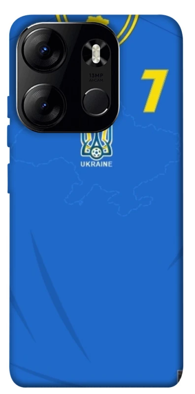 Чехол на Tecno Spark Go 2023 UA-Football ver.4 фото 1 из 1