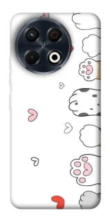 Чехол на TECNO Spark 30 Pro (KL7) Paws фото 1 из 1