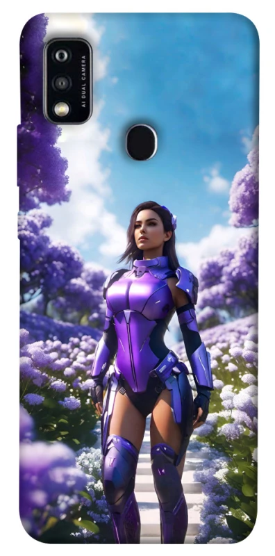 Чохол на ZTE Blade A51 Cyber space girl ver.4 фото 1 з 1
