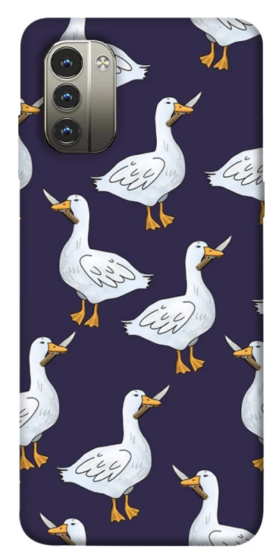 Чехол на Nokia G11 Гуси с претензией фото 1 из 1