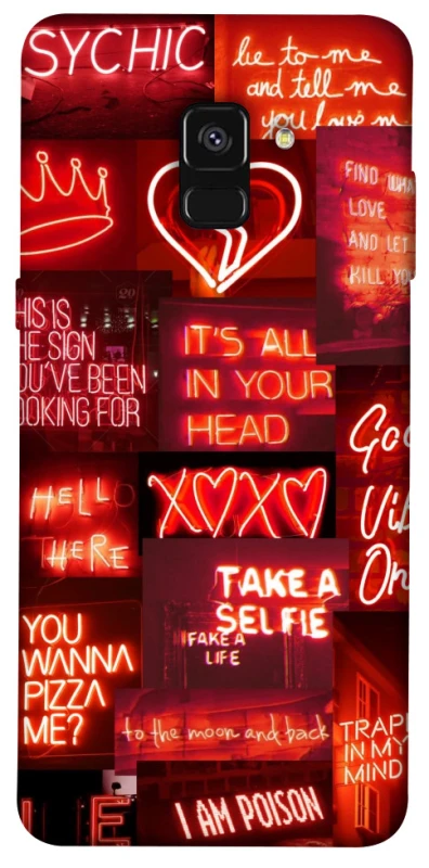 Чохол на Samsung A530 Galaxy A8 (2018) Love collage ver.7 фото 1 з 1