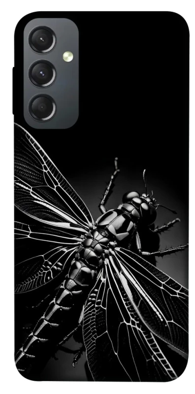 Чохол на Samsung Galaxy A24 4G Black dragonfly фото 1 з 1