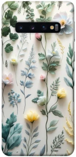Чехол на Samsung Galaxy S10 Floral design ver.4 фото 1 из 1