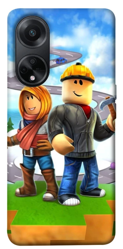 Чехол на Oppo A98 Roblox Builder Adventure фото 1 из 1