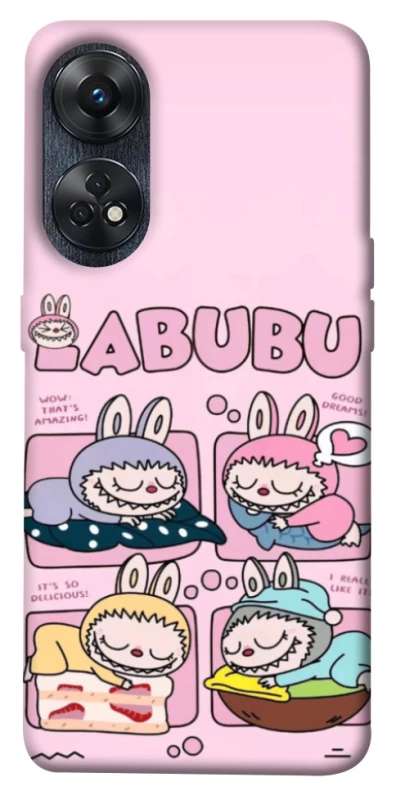 Чохол на Oppo Reno 8T 4G Labubu Dreams Collage фото 1 з 1