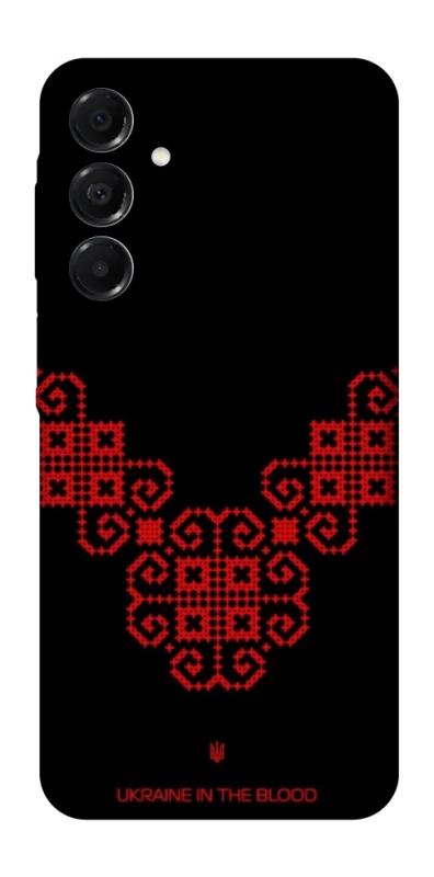 Чохол на Samsung Galaxy A17 4G/5G Чорно-червона вишиванка фото 1 з 1