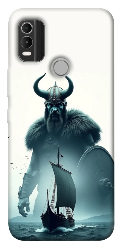 Чехол на Nokia C21 Plus Nordic drakkar v2 фото 1 из 1