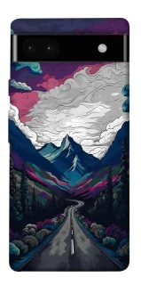 Чохол на Google Pixel 6a Намальовані гори фото 1 з 1