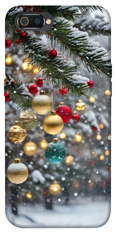 Чехол на Realme C2 Новогодний v48 фото 1 из 1