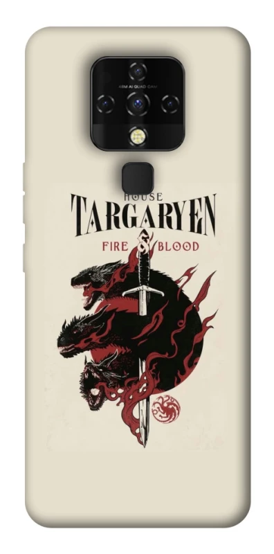 Чохол на TECNO Camon 16 SE House of the Dragon ver.4 фото 1 з 1