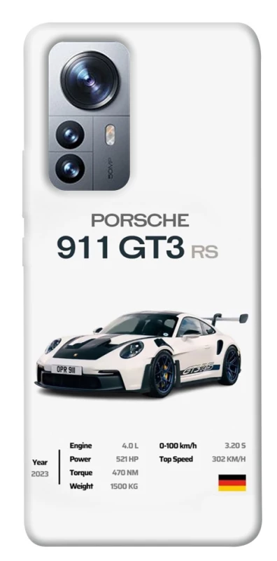 Чехол на Xiaomi 12 / 12X Porsche 911 GT3 фото 1 из 1