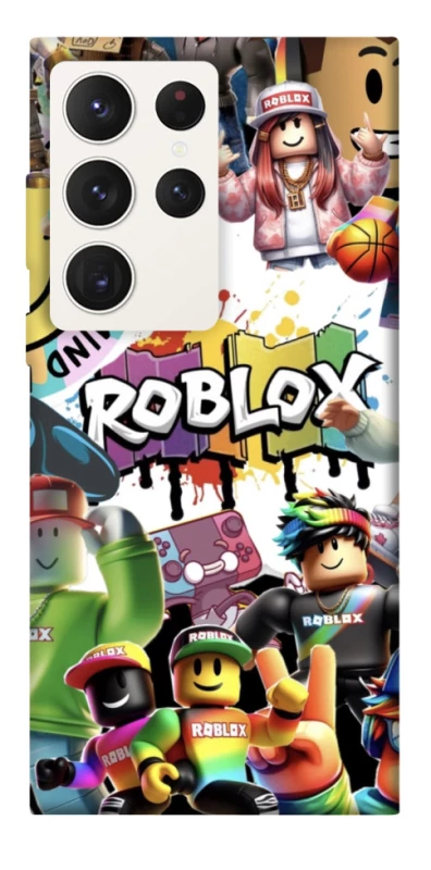 Чохол на Samsung Galaxy S23 Ultra Roblox Characters Collage фото 1 з 1
