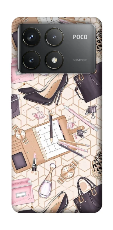Чохол на Xiaomi Poco F6 Pro Fashion collage ver.9 фото 1 з 1