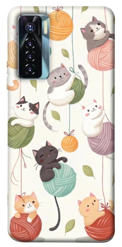 Чохол на TECNO Camon 17 Pro Funny Kittens фото 1 з 1