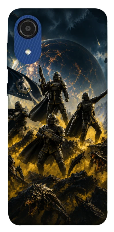 Чохол на Samsung Galaxy A03 Core HELLDIVERS фото 1 з 1