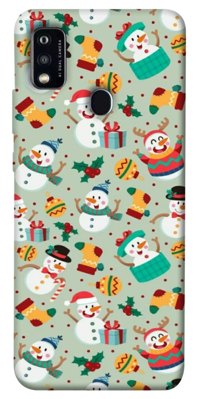 Чехол на ZTE Blade A51 Новогодний v2 фото 1 из 1