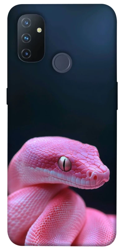 Чохол на OnePlus Nord N100 Рожева змія фото 1 з 1