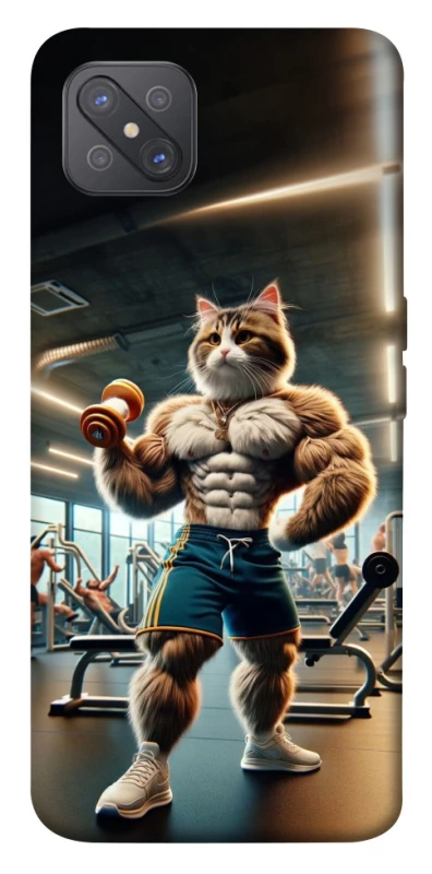 Чохол на Oppo A92s Кіт качок фото 1 з 1